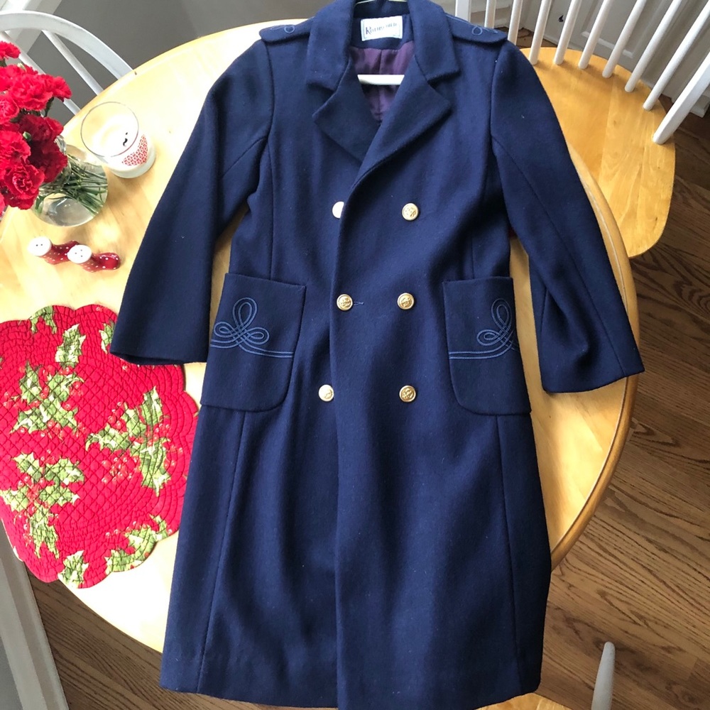 Vintage Rothschild Girl's Wool Coat